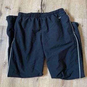 Black nike track pants size L unisex